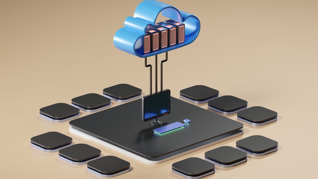 Cloud storage concept for server backup and data protection