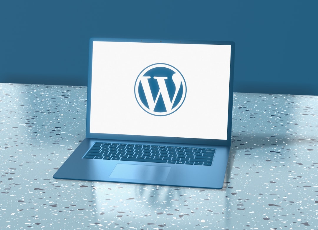 WordPress website running on VPS hosting infrastructure